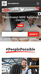 Mobile Screenshot of mbe.it