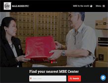 Tablet Screenshot of mbe.com.my